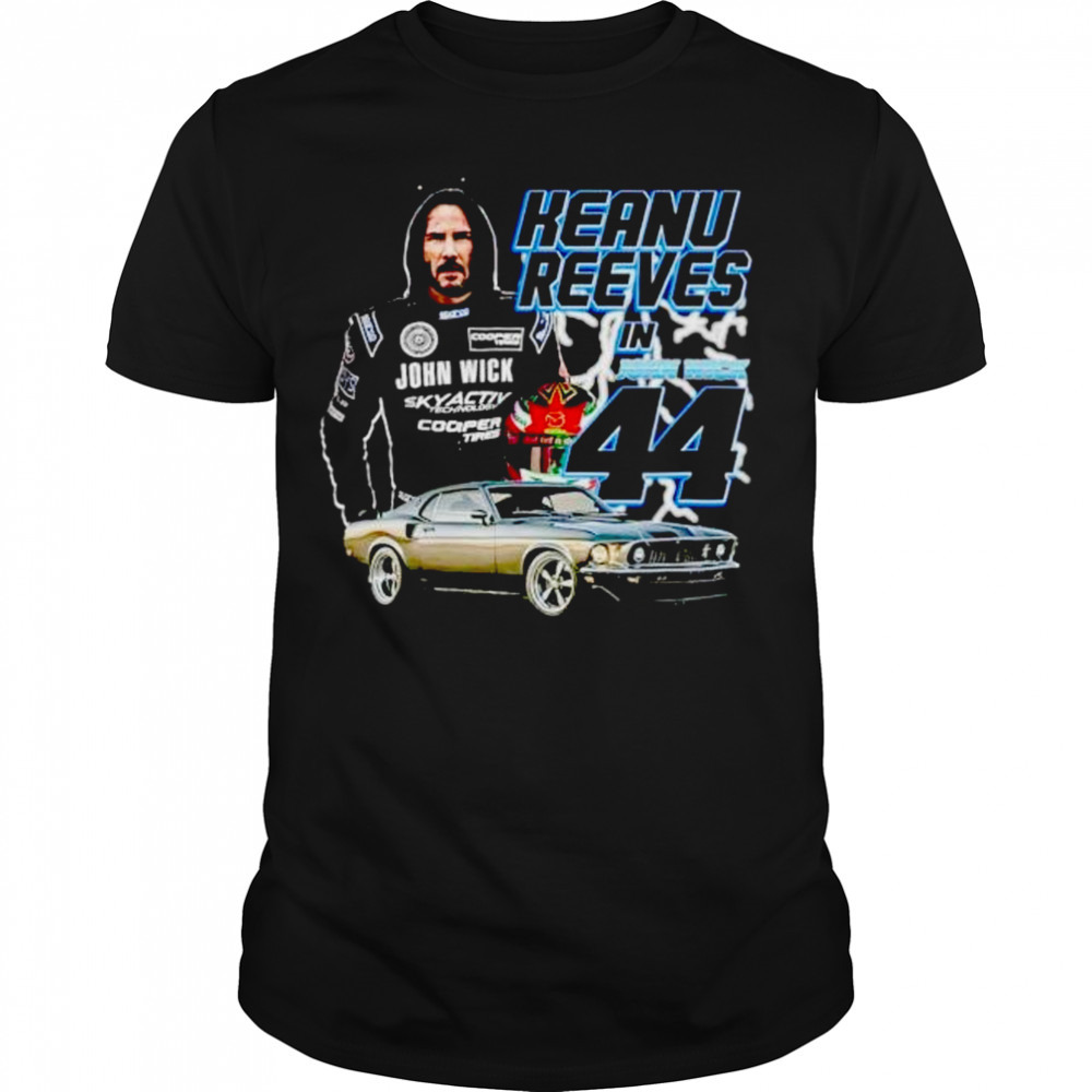 keanu Reeves in 44 John Wick shirt