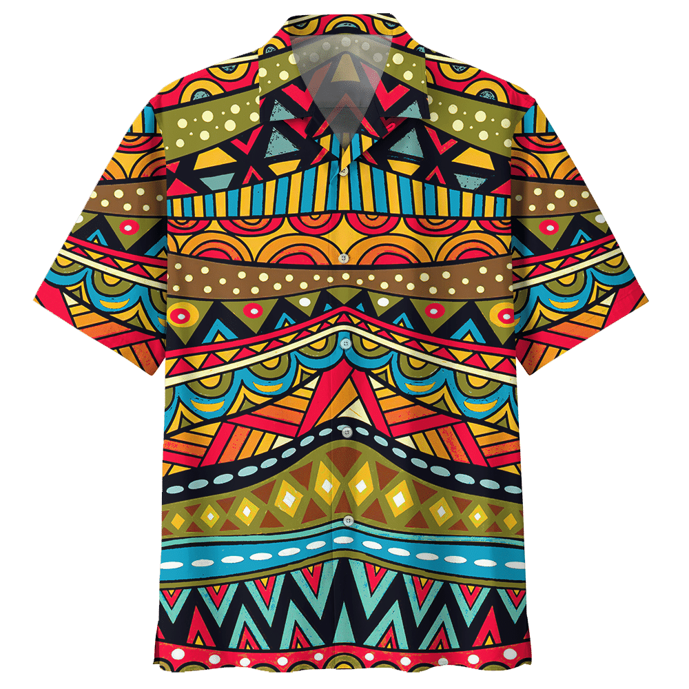 Bohemian  Colorful Unique Design Unisex Hawaiian Shirt For Men And Women Dhc17062469