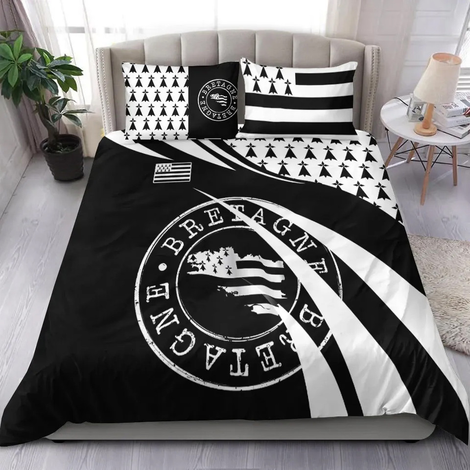 Brittany Celtic Bedding Set - Flag of Brittany