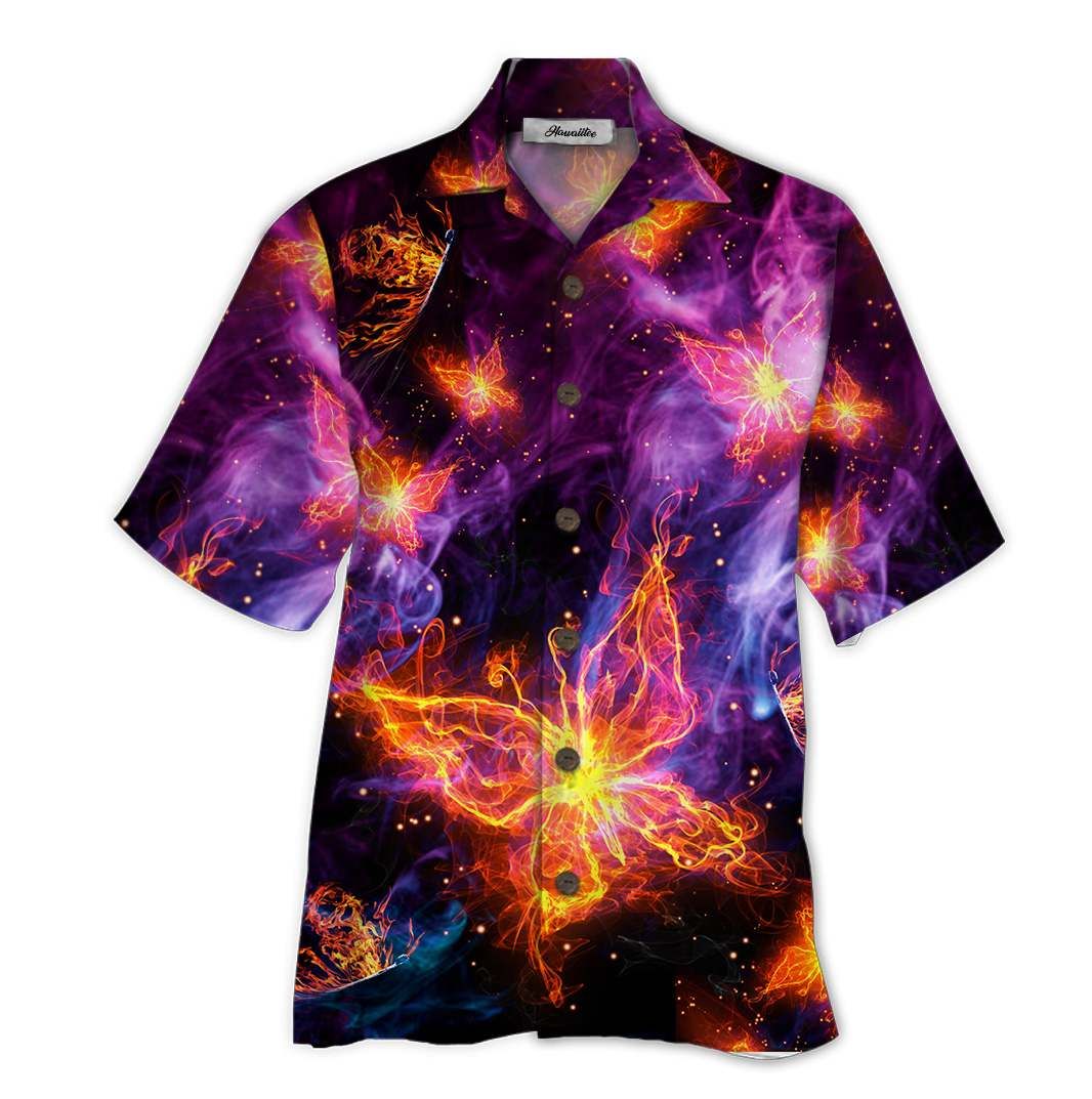 Butterfly Colorful Nice Design Unisex Hawaiian Shirt For Men And Women Dhc17062273