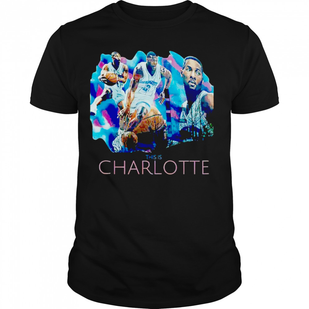 CLT Hornets Vintage Mural shirt