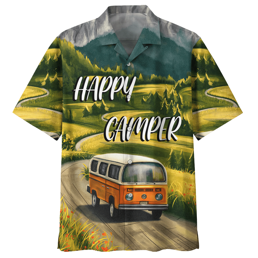 Camping Green Awesome Design Unisex Hawaiian Shirt For Men And Women Dhc17062639