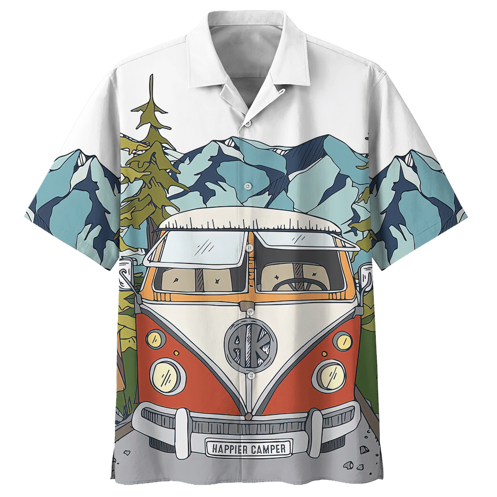 Camping White Unique Design Unisex Hawaiian Shirt For Men And Women Dhc17062640