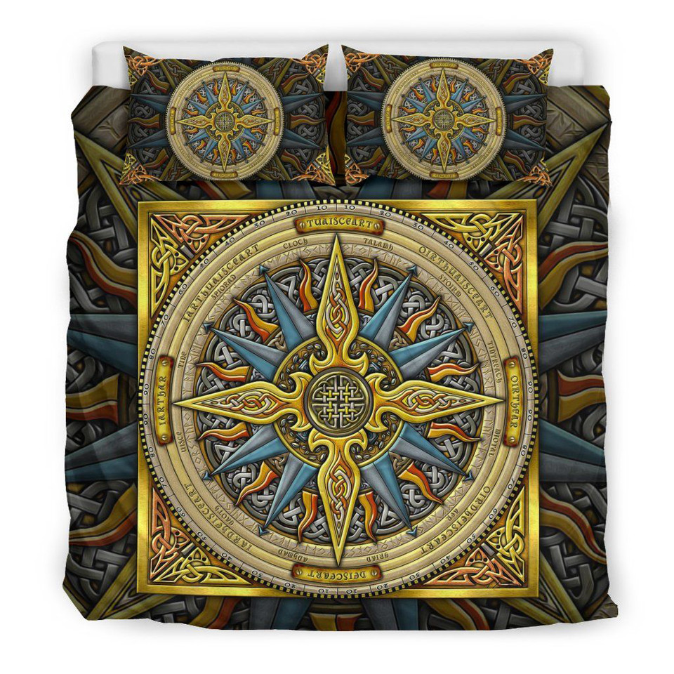 Celtic Bedding set - Circle Compass Square