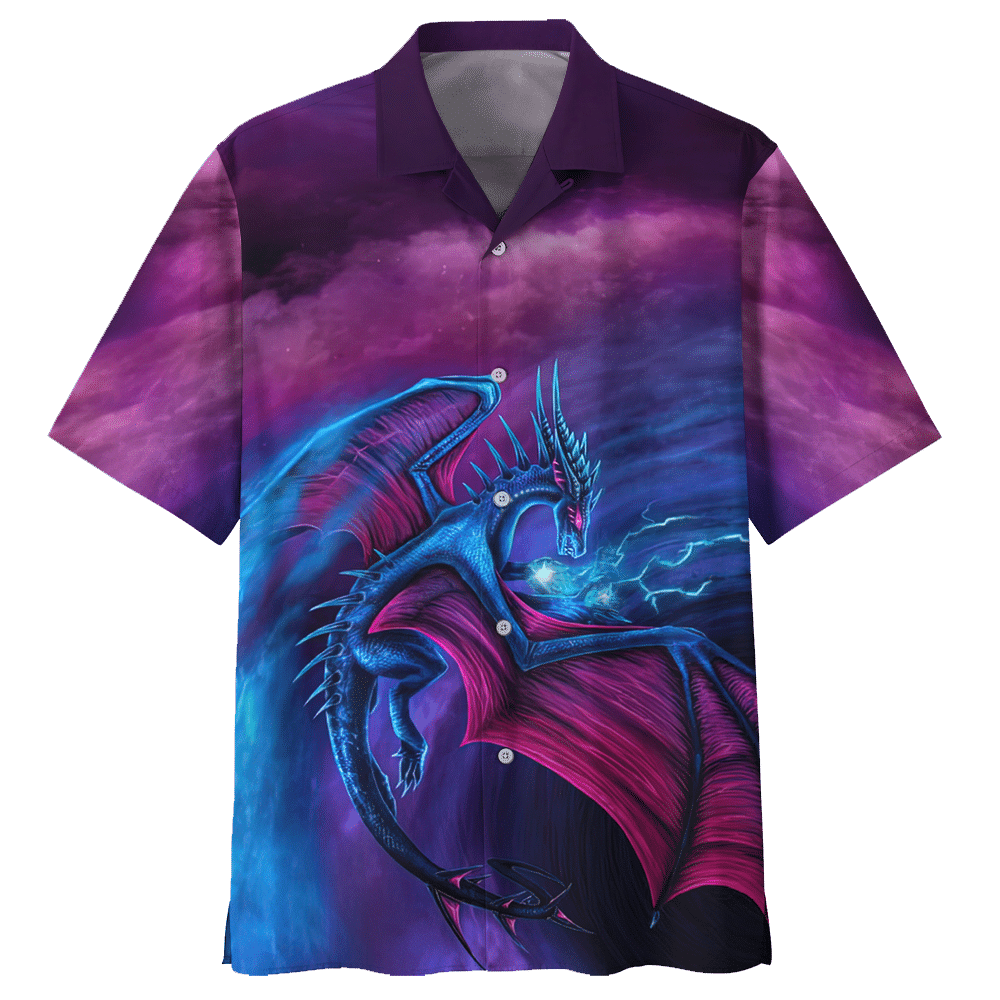 Dragon Purple Awesome Design Unisex Hawaiian Shirt For Men And Women Dhc17062924