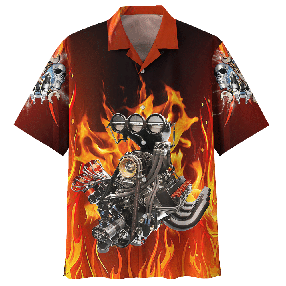 Hot Rod  Red Awesome Design Unisex Hawaiian Shirt For Men And Women Dhc17062649