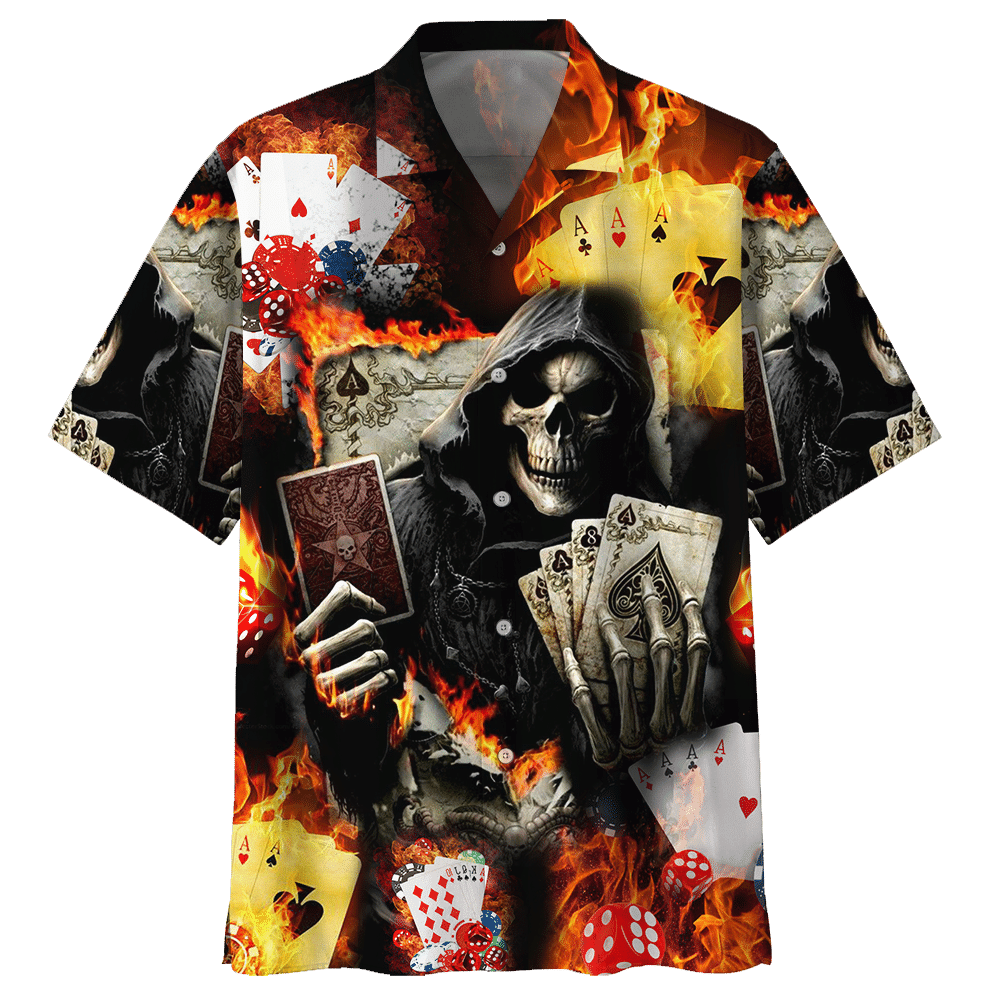 Poker Colorful Amazing Design Unisex Hawaiian Shirt For Men And Women Dhc17062836