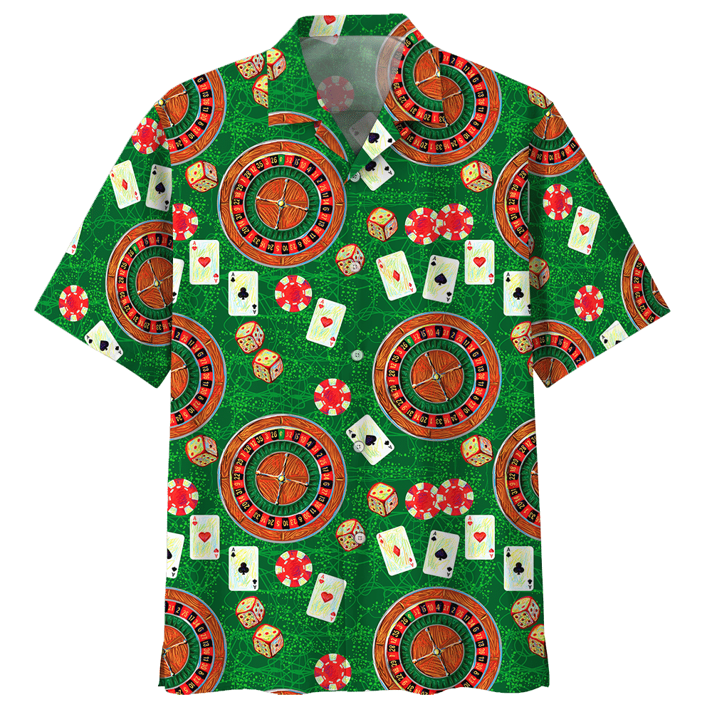Poker Green Nice Design Unisex Hawaiian Shirt For Men And Women Dhc17062852