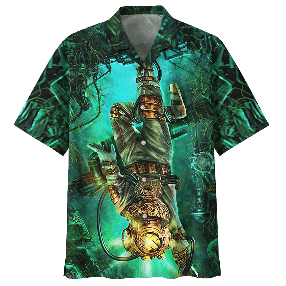 Scuba Diving  Blue Amazing Design Unisex Hawaiian Shirt For Men And Women Dhc17062793