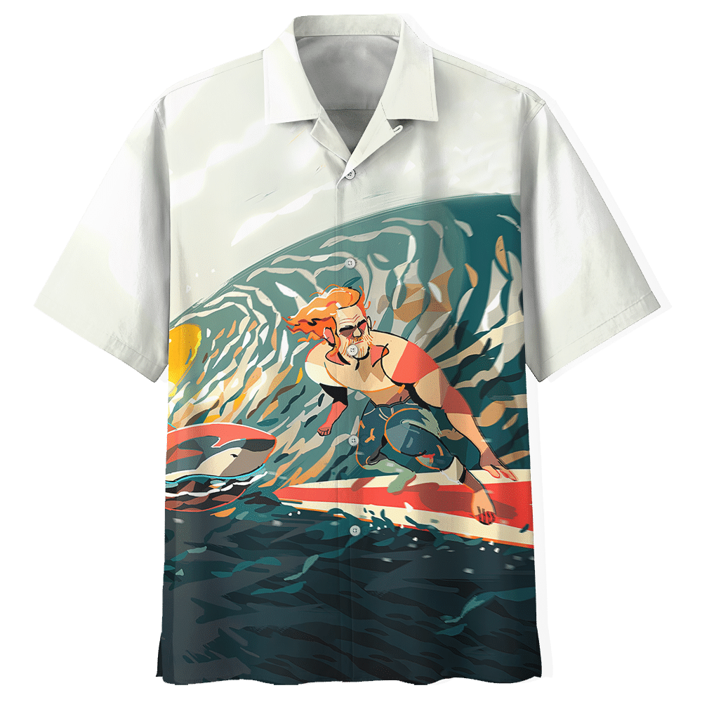 Surfing  White Amazing Design Unisex Hawaiian Shirt For Men And Women Dhc17062783