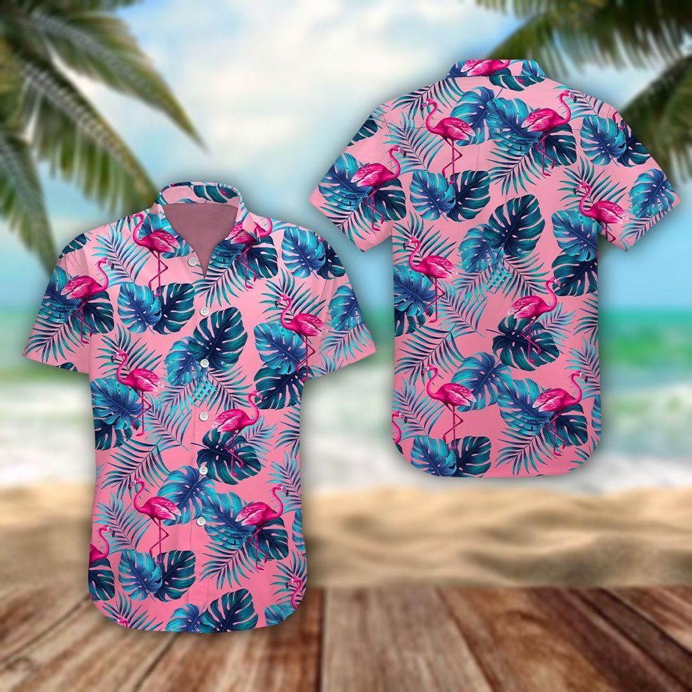 hawaiian shirt pink