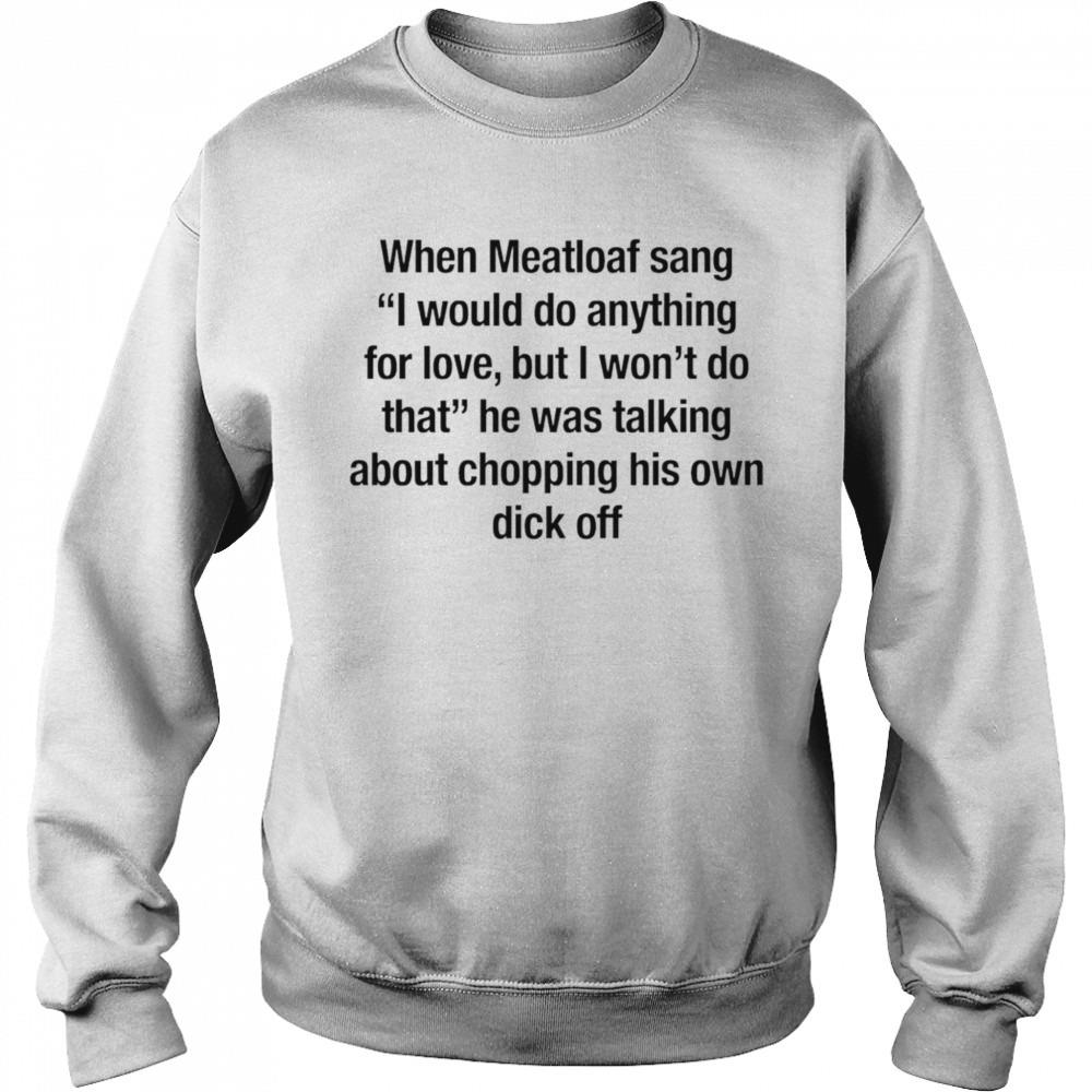Sweat shirt