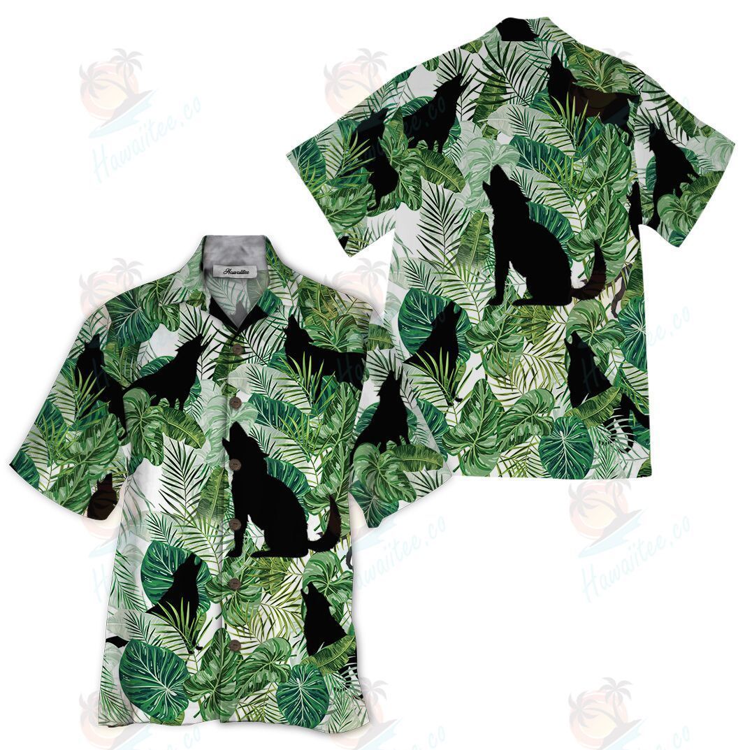 Wolf Green Unique Design Unisex Hawaiian Shirt For Men And Women Dhc17062252