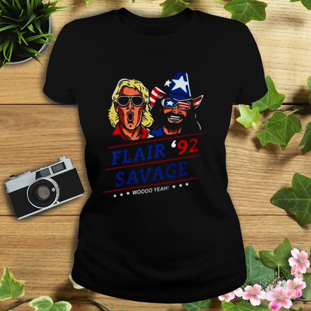 Wrestling Pro Funny Ric Flair 92 Savage shirt - Store T-shirt Shopping Online Wrestling Pro Funny Ric Flair 92 Savage shirt - Store T-shirt Shopping Online