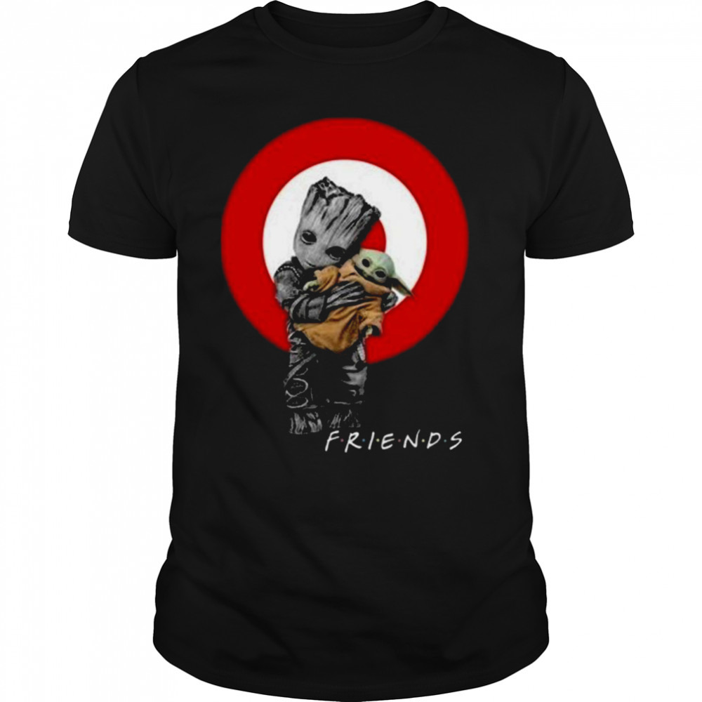 Baby Groot Hug Baby Yoda Friends Target shirt