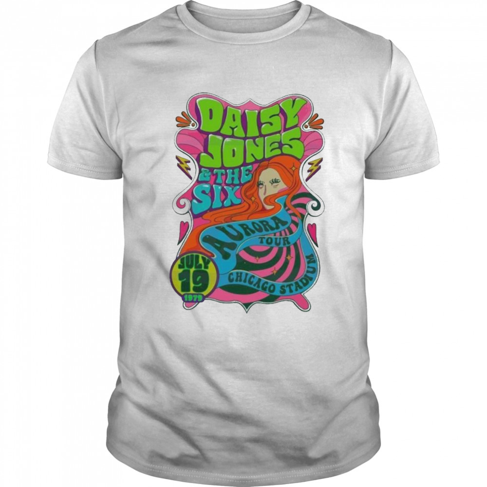 Daisy Jones And The Six Band Concert Aurora World Tour Shirt
