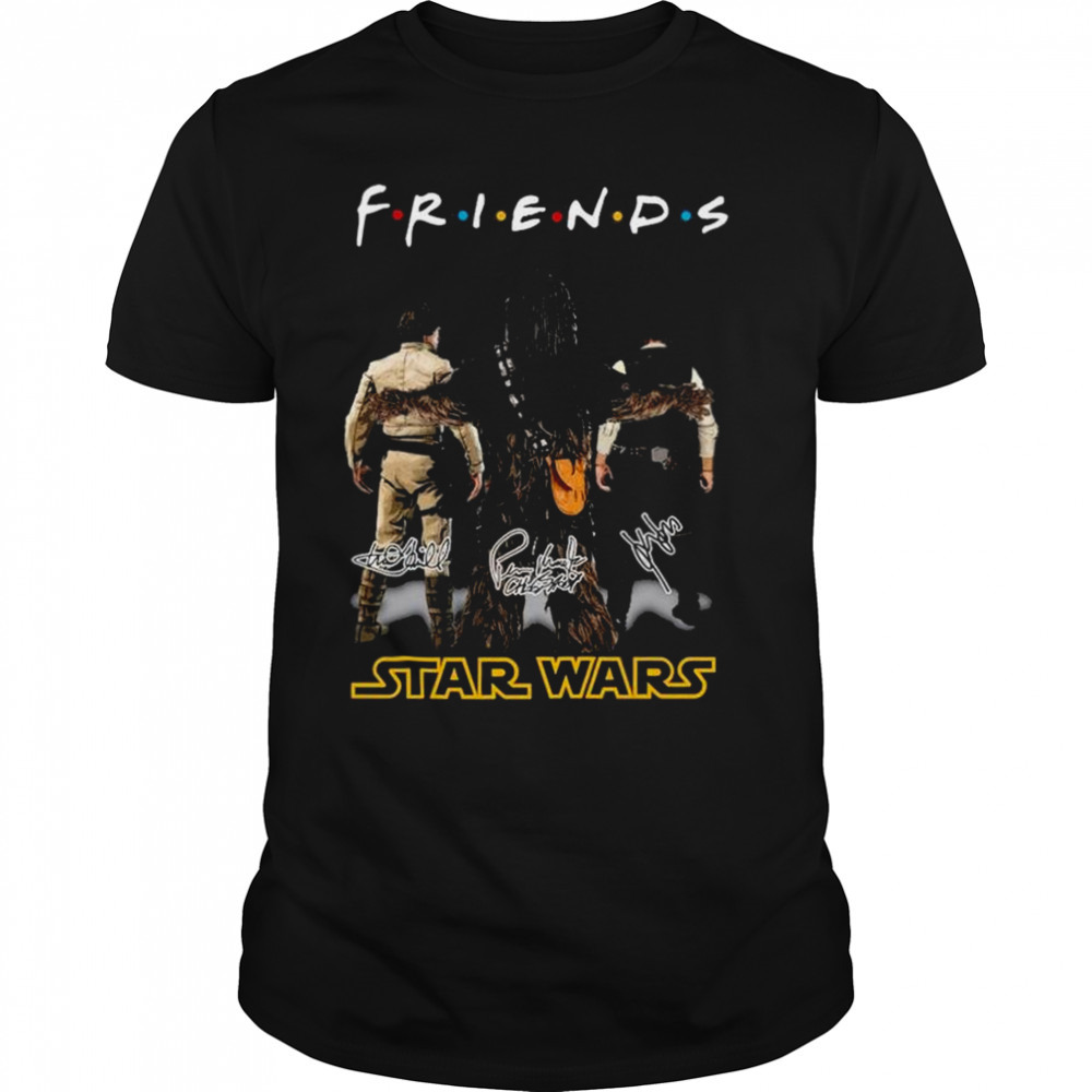 Friend Signature Star Wars Shirt