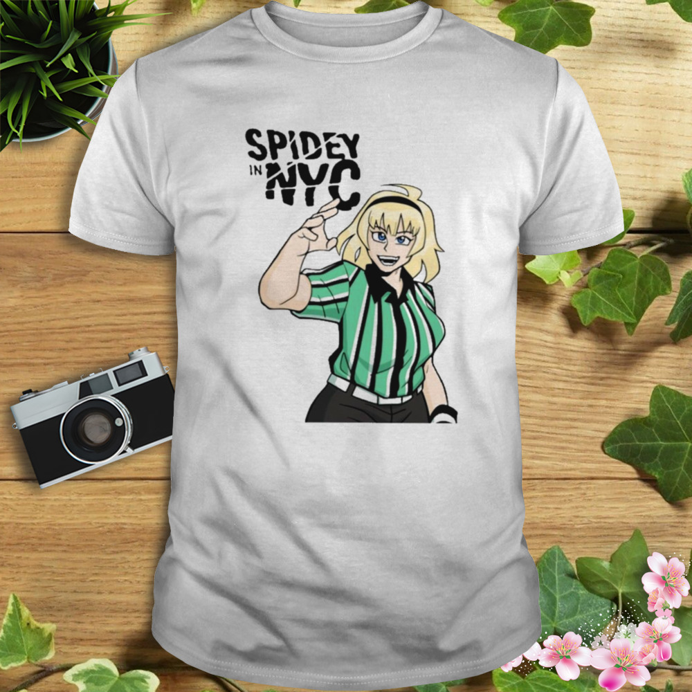 Gooby spidey in nyc T-shirt
