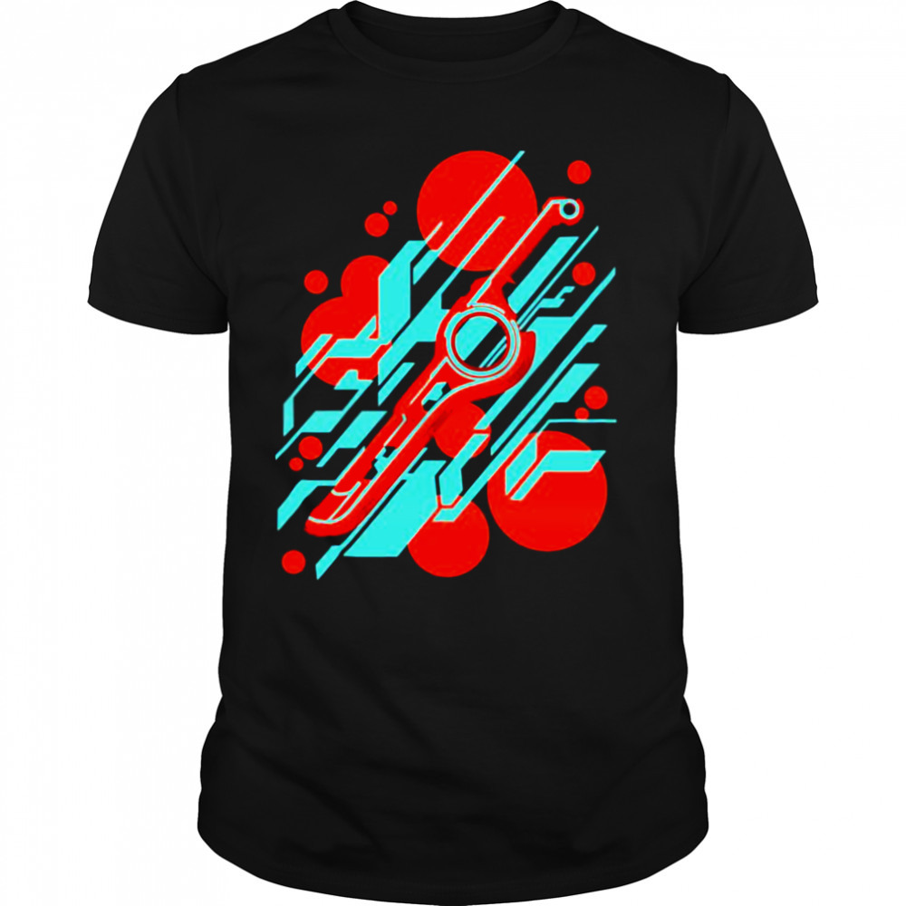 Monado Abstract Red Xenoblade Chronicles shirt