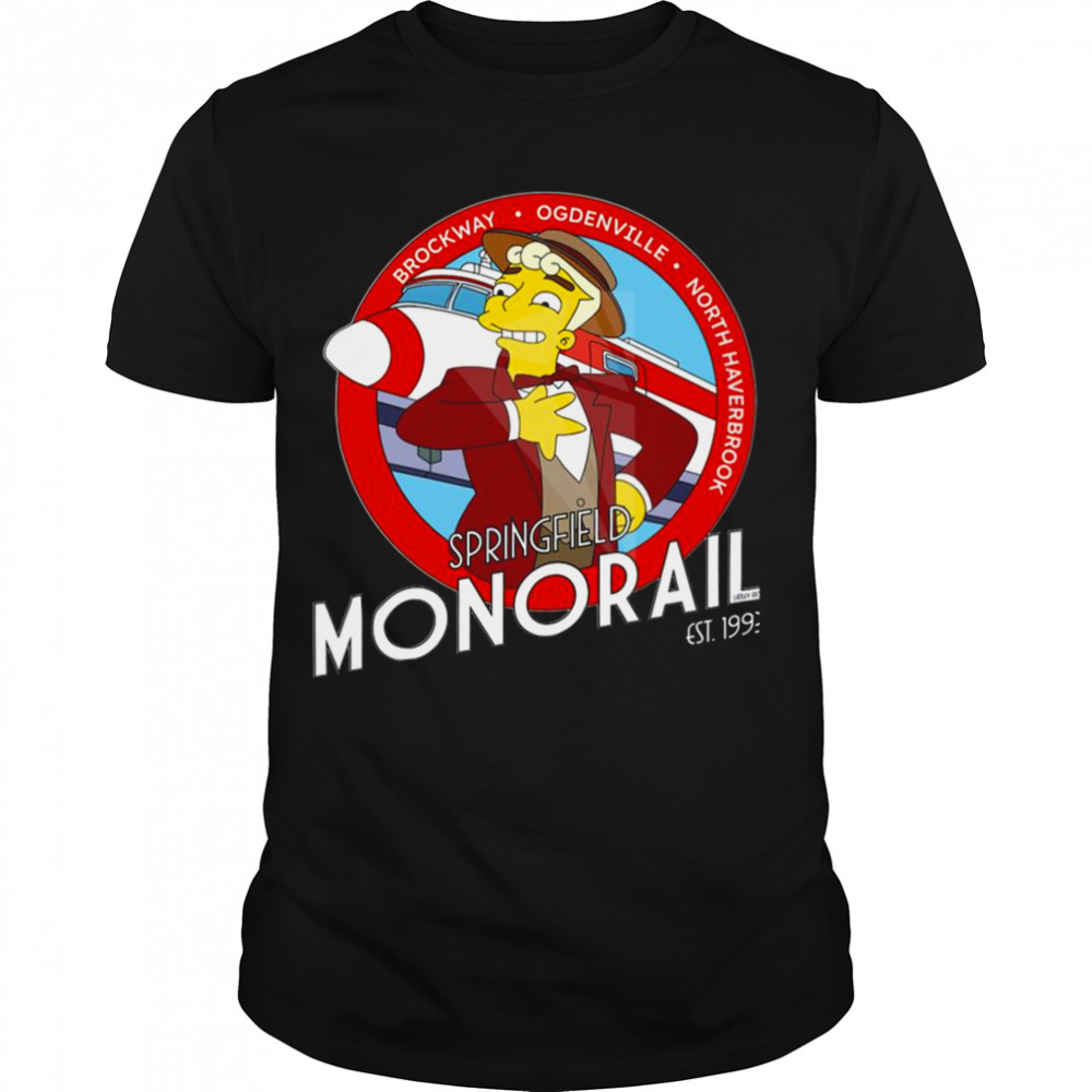 Monorail Simpsons The Futurama shirt