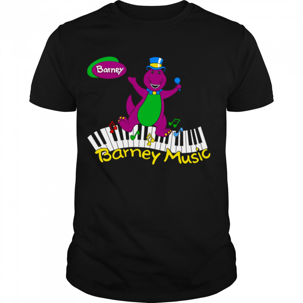 Music Cartoon Barney And Friends shirt