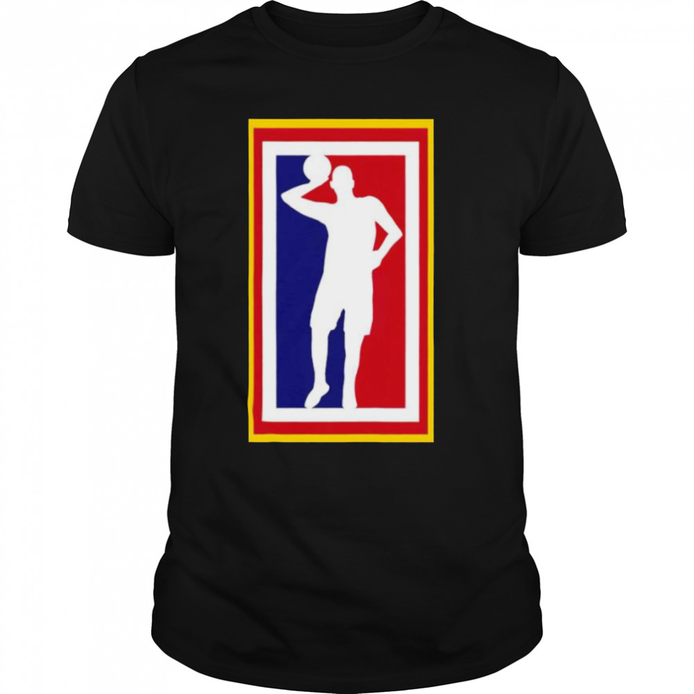 Nikola Jokić NBA logo shirt