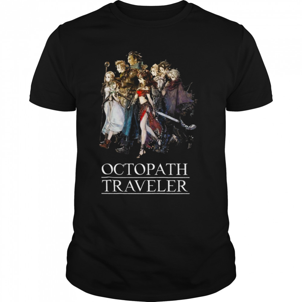 Octopath Traveler Travelers Logo shirt