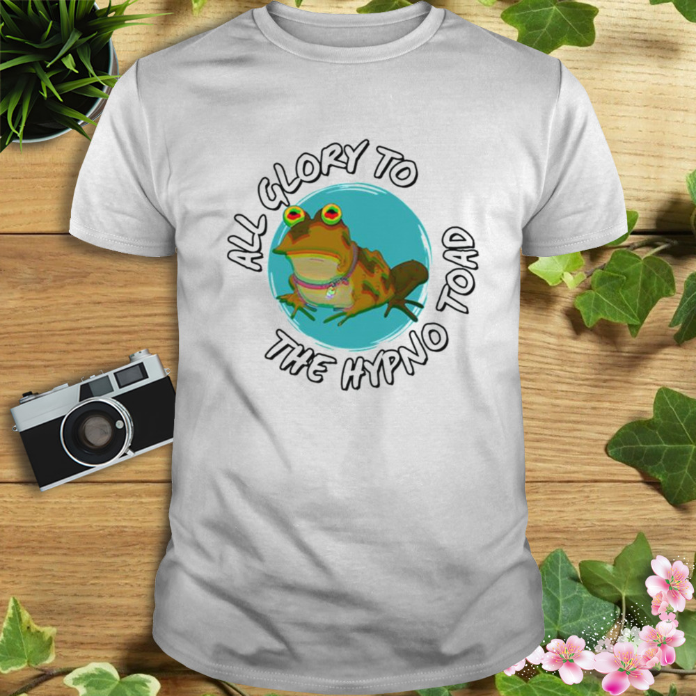 The Futurama All Glory To The Hypno Toad shirt