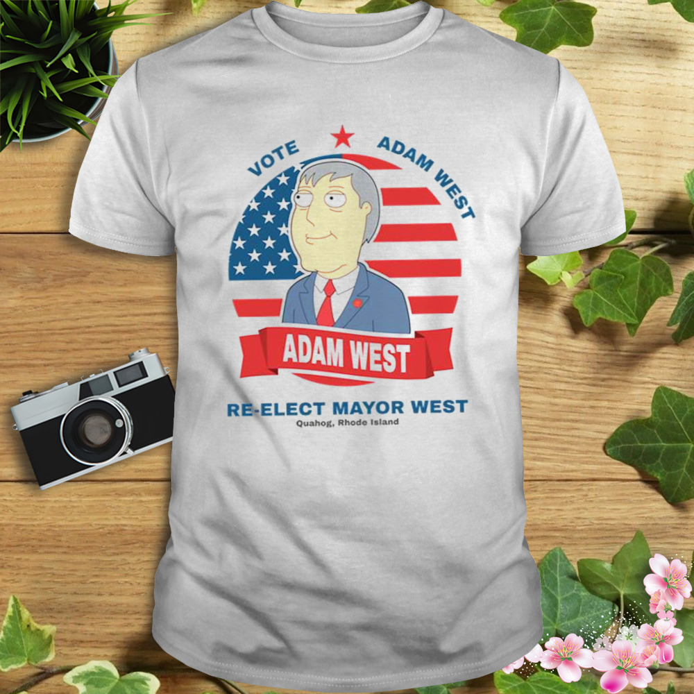 Vote Mayor West The Futurama shirt
