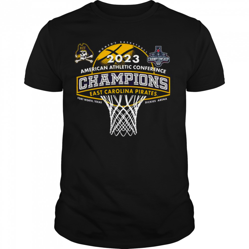 2023 AAC Women’s Basketball Champions ECU Pirates Shirt