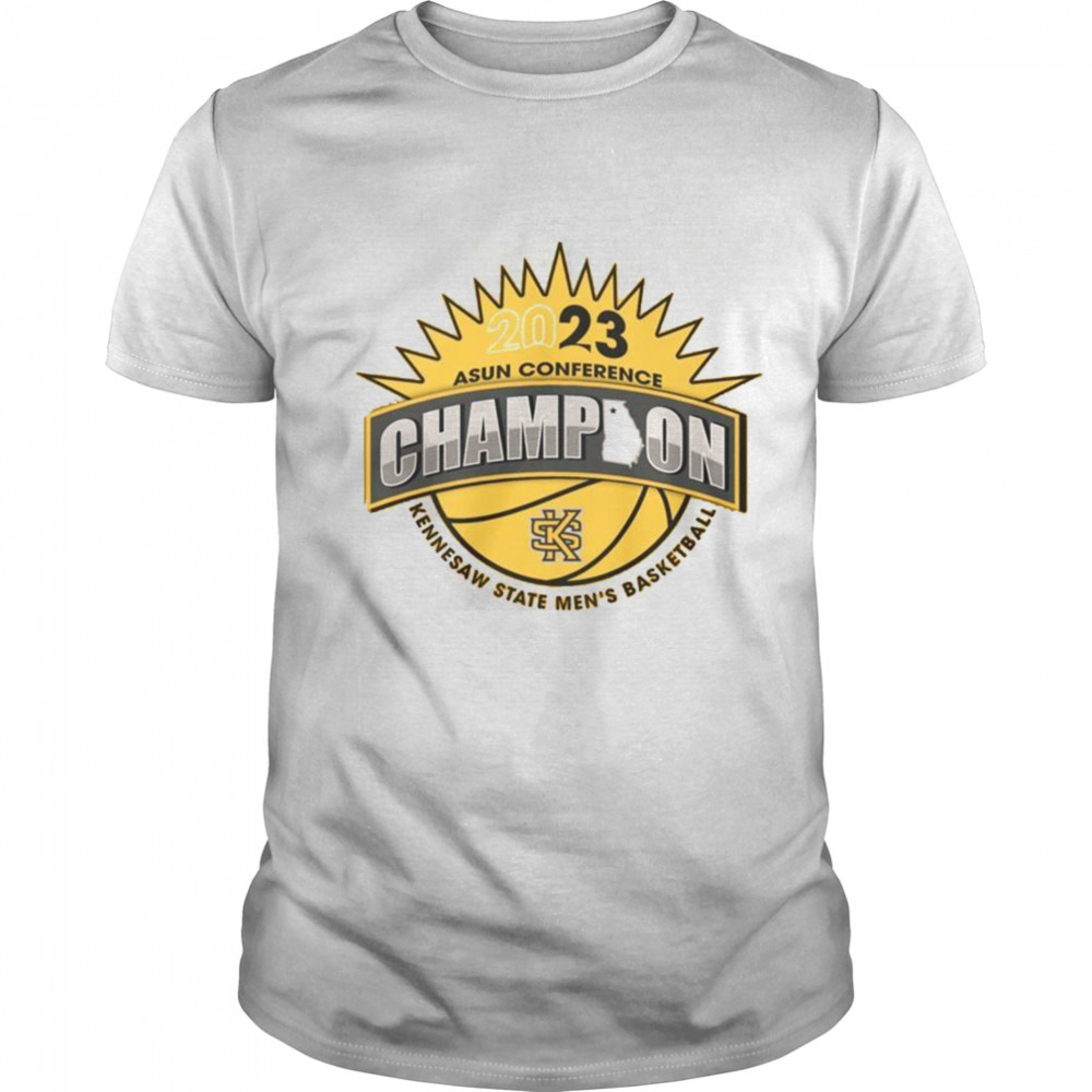 2023 Asun Conference Champion Kennesaw State Men’s Basketball Shirt
