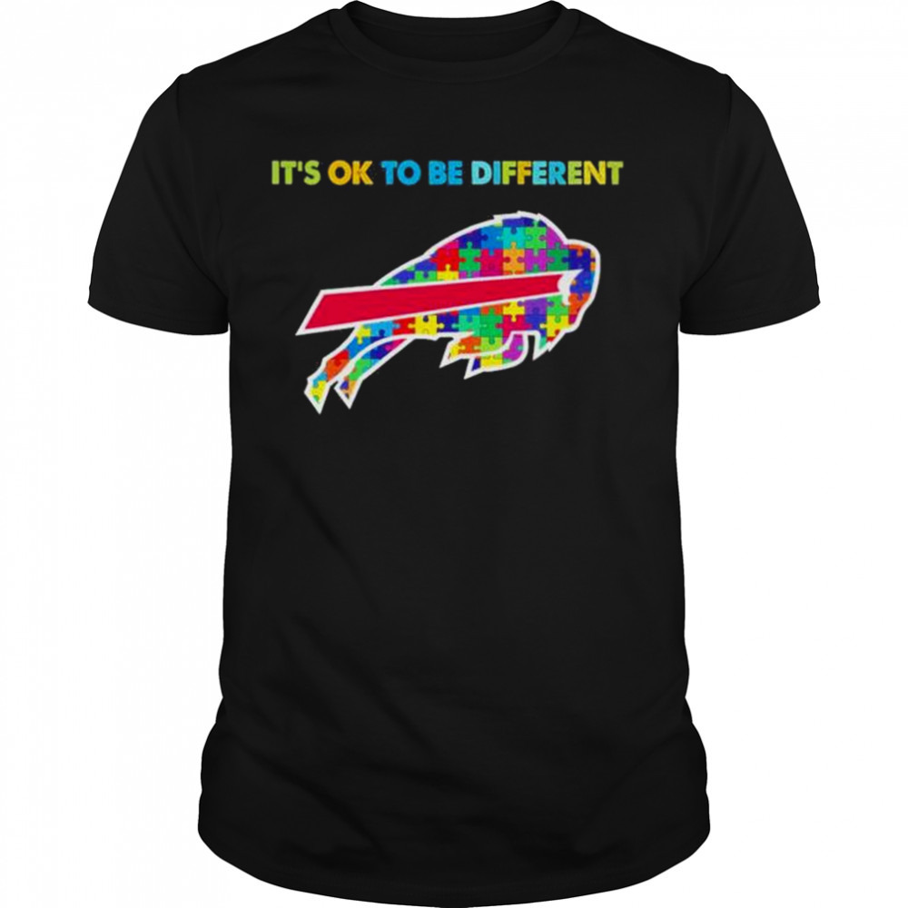 2023 Buffalo Bills Autism It’s ok to be different shirt
