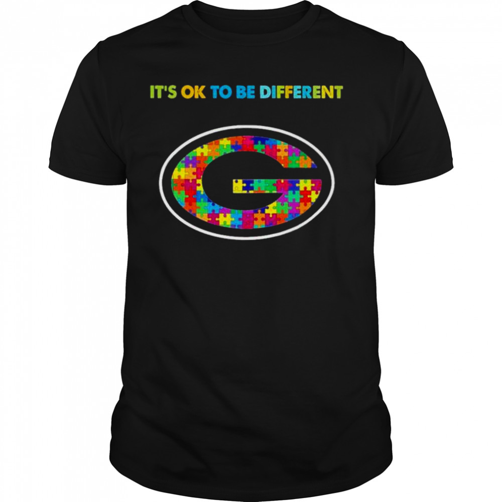 2023 Green Bay Packers Autism It’s ok to be different shirt