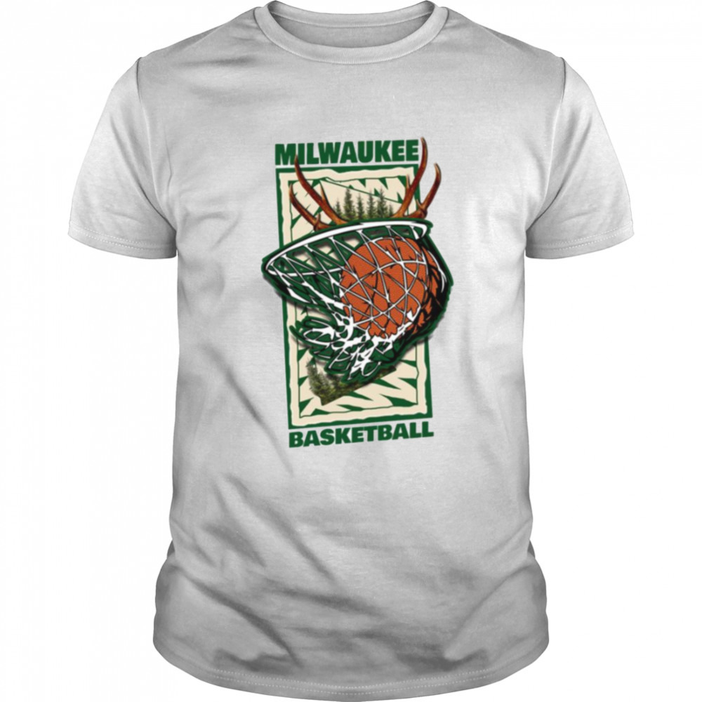 Milwaukee Basketball 90’s Style Milwaukee Bucks shirt