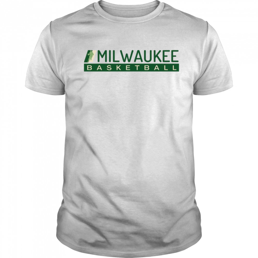 Milwaukee Basketball Milwaukee Bucks Text Logo shirt
