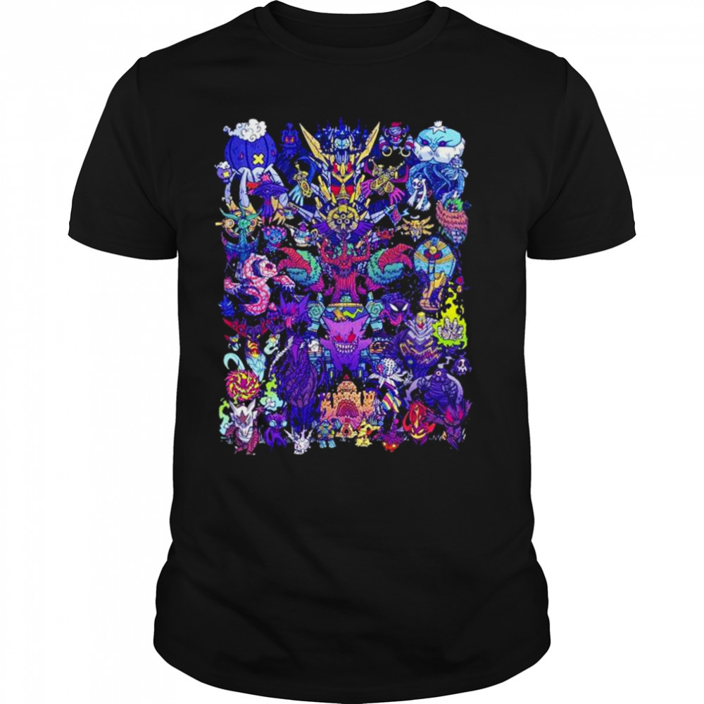 Pokemon ghost type shirt