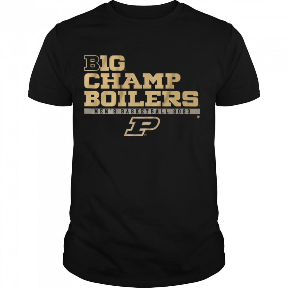 Purdue Boilermakers B1G Champ Boilers 2023 Shirt