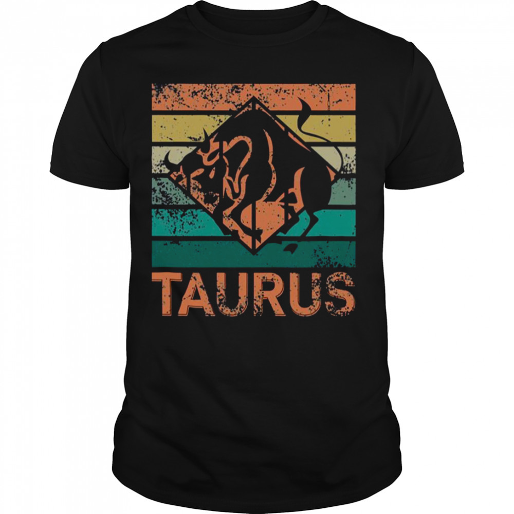 Retro Horoscope Taurus shirt