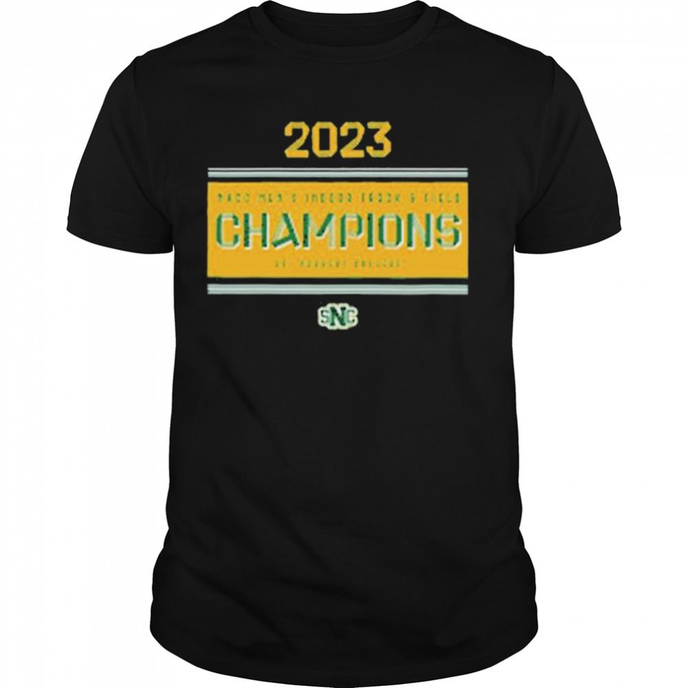 St Norbert 2023 NACC Mens Indoor Track and Field Champions shirt