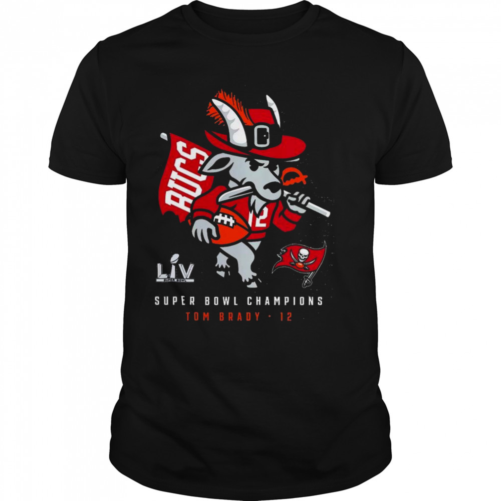 Tampa bay buccaneers Tom Brady super bowl lvI champions goat hometown player shirt