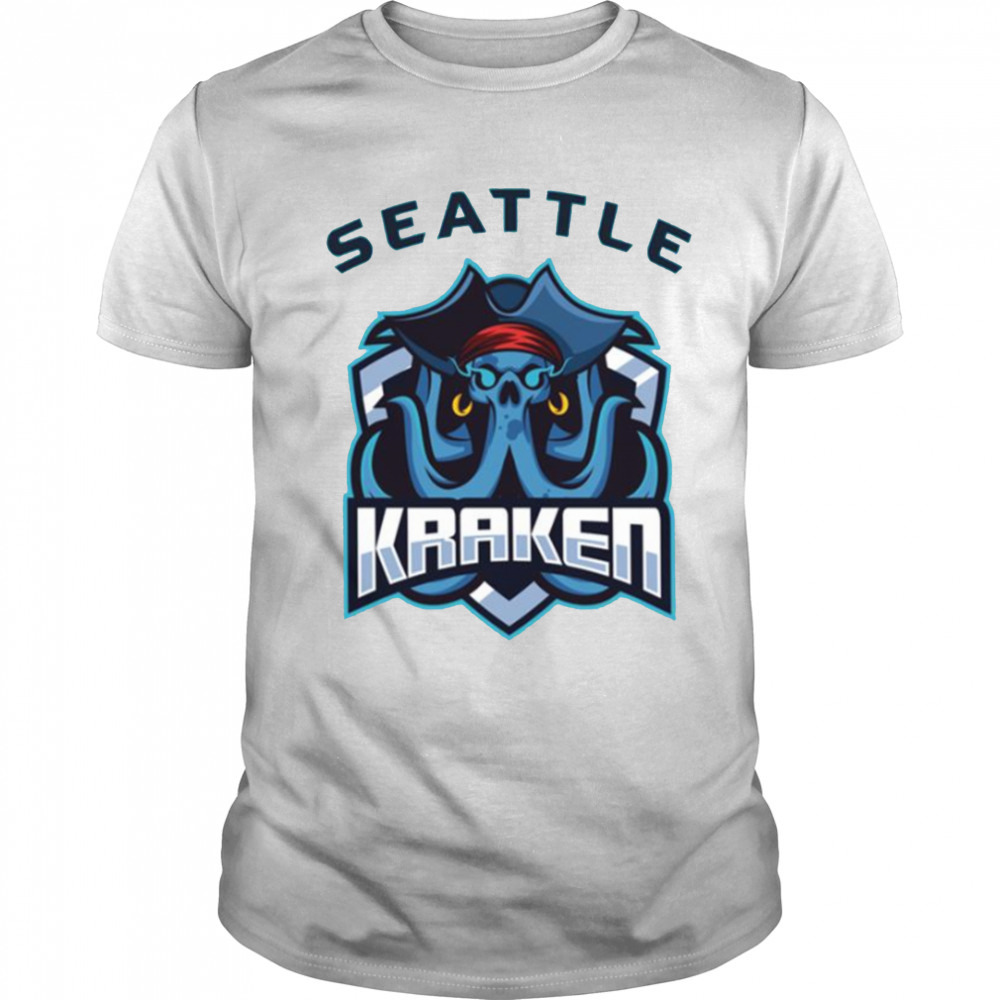 The Cthulhu Logo Seattle Kraken shirt