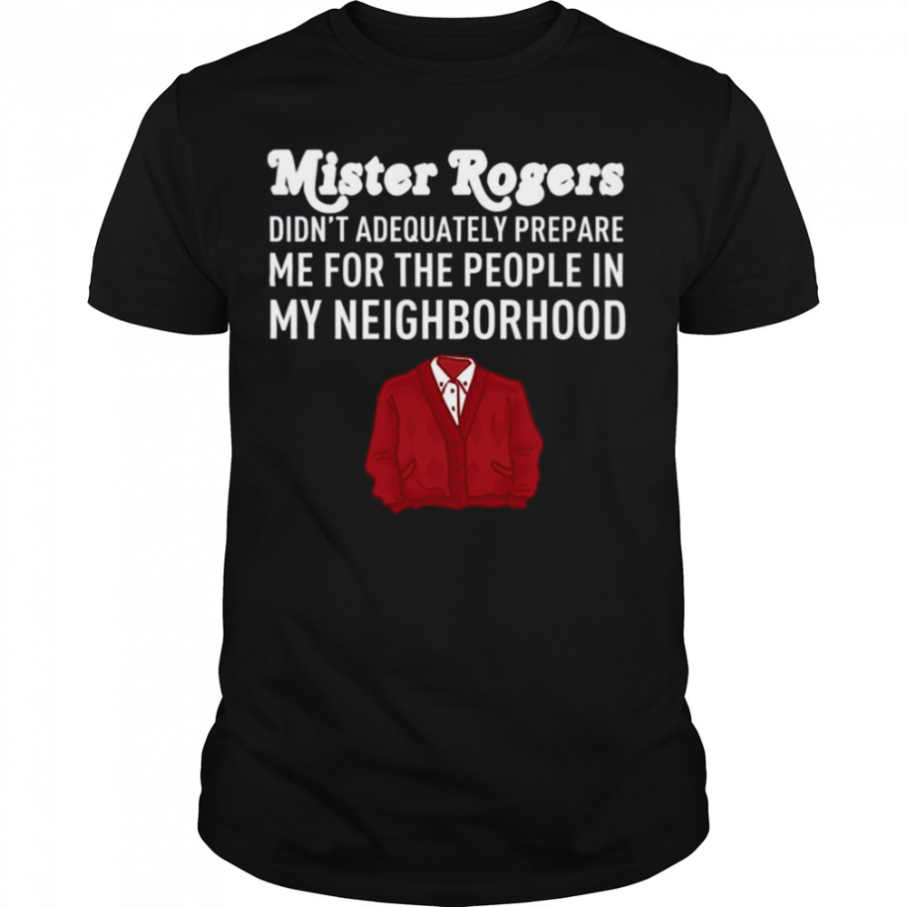 The Red Shirt Iconic Mister Rogers’ Neighborhood shirt