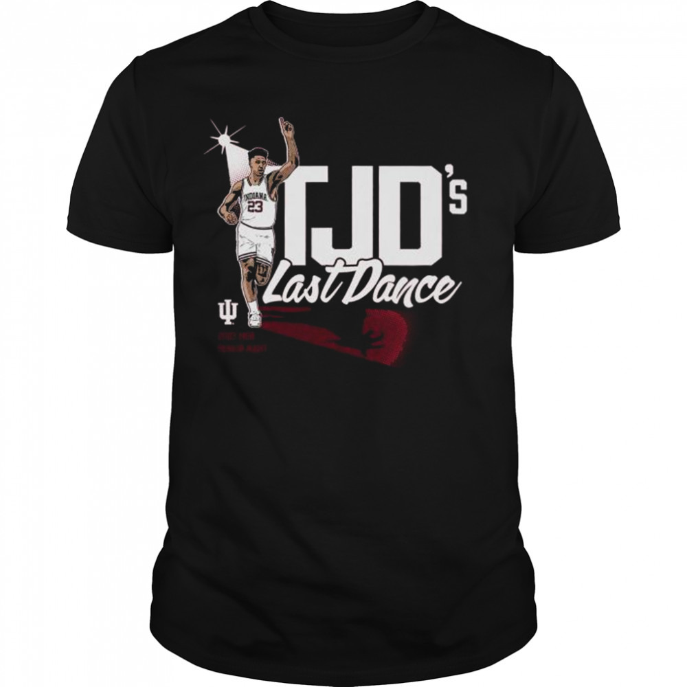 Trayce Jackson Davis Indiana 2023 MBB Senior Night Last Dance shirt