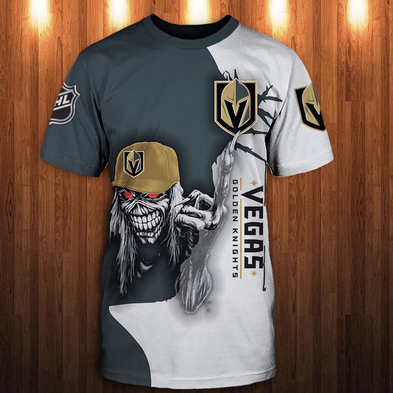 Vegas Golden Knights T-shirt 3D Ultra Death gift for Halloween