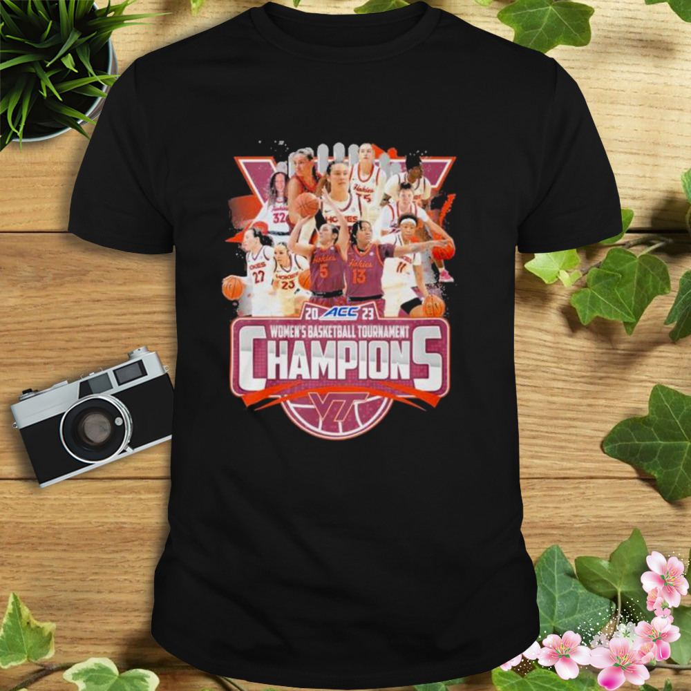 Virginia Hokies teams 2023 women’s basketball tournament champions shirt