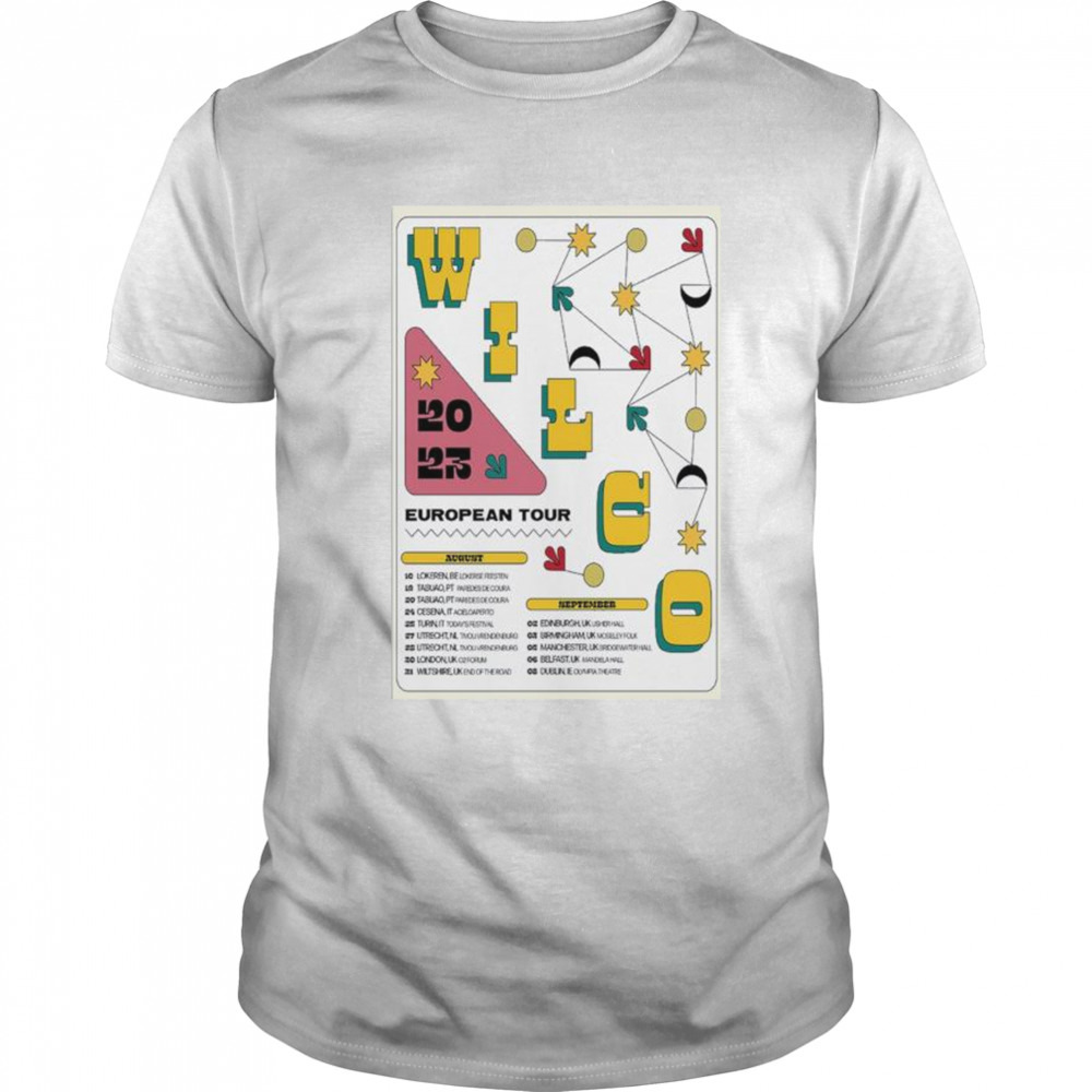 Wilco European Tour 2023 Poster shirt
