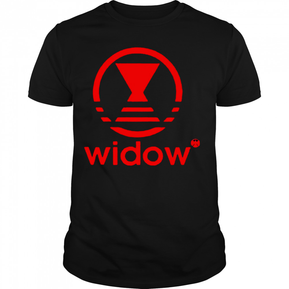 black Widow Marvel Adidas shirt