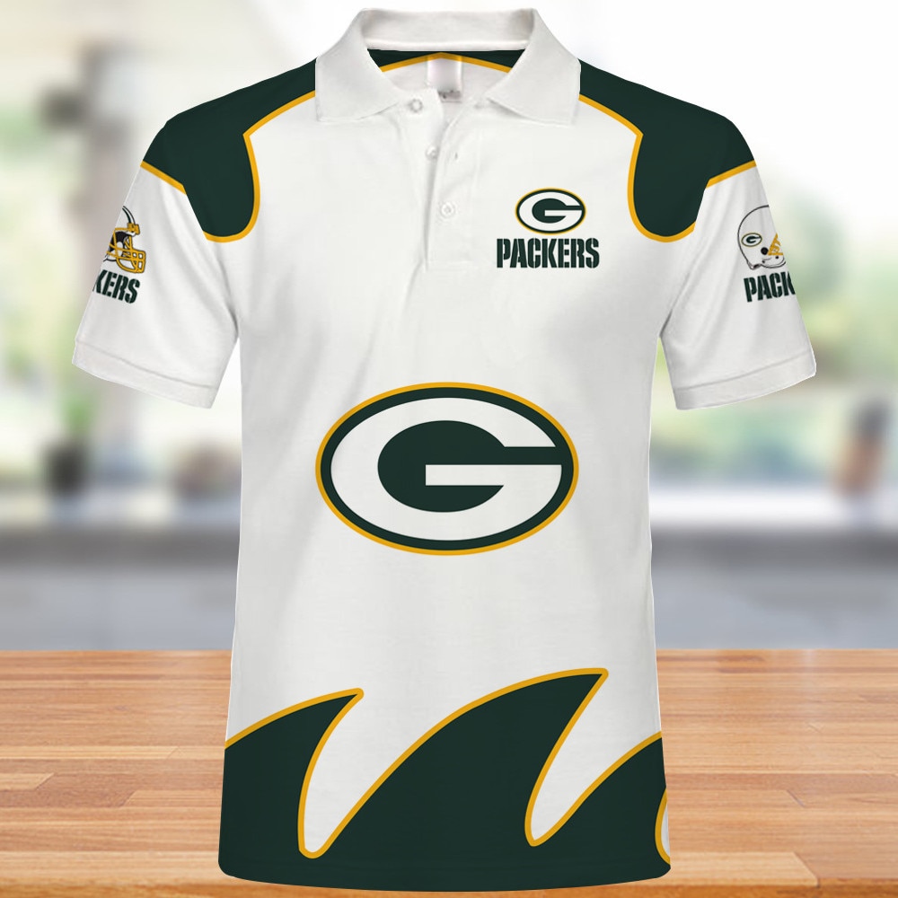 Green Bay Packers Polo Shirts Summer gift for fans