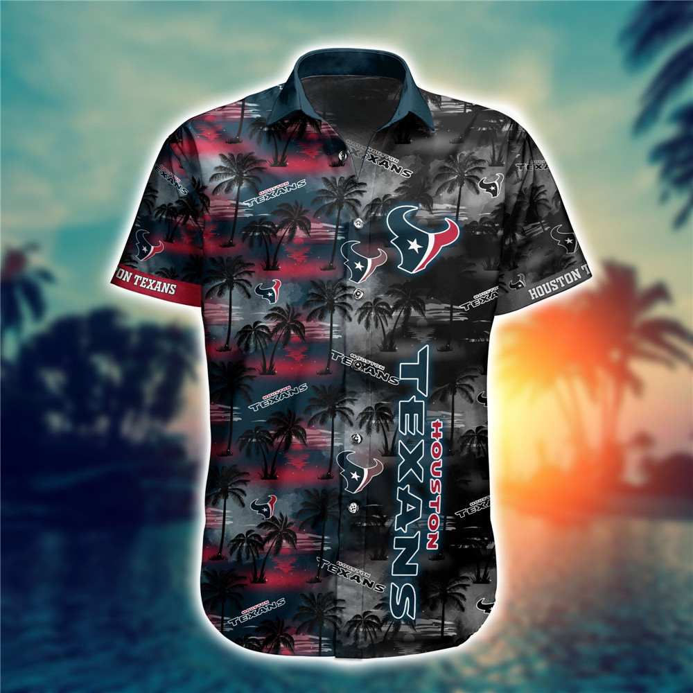 Houston Texans Hawaiian Shirts flower gift for summer 2022