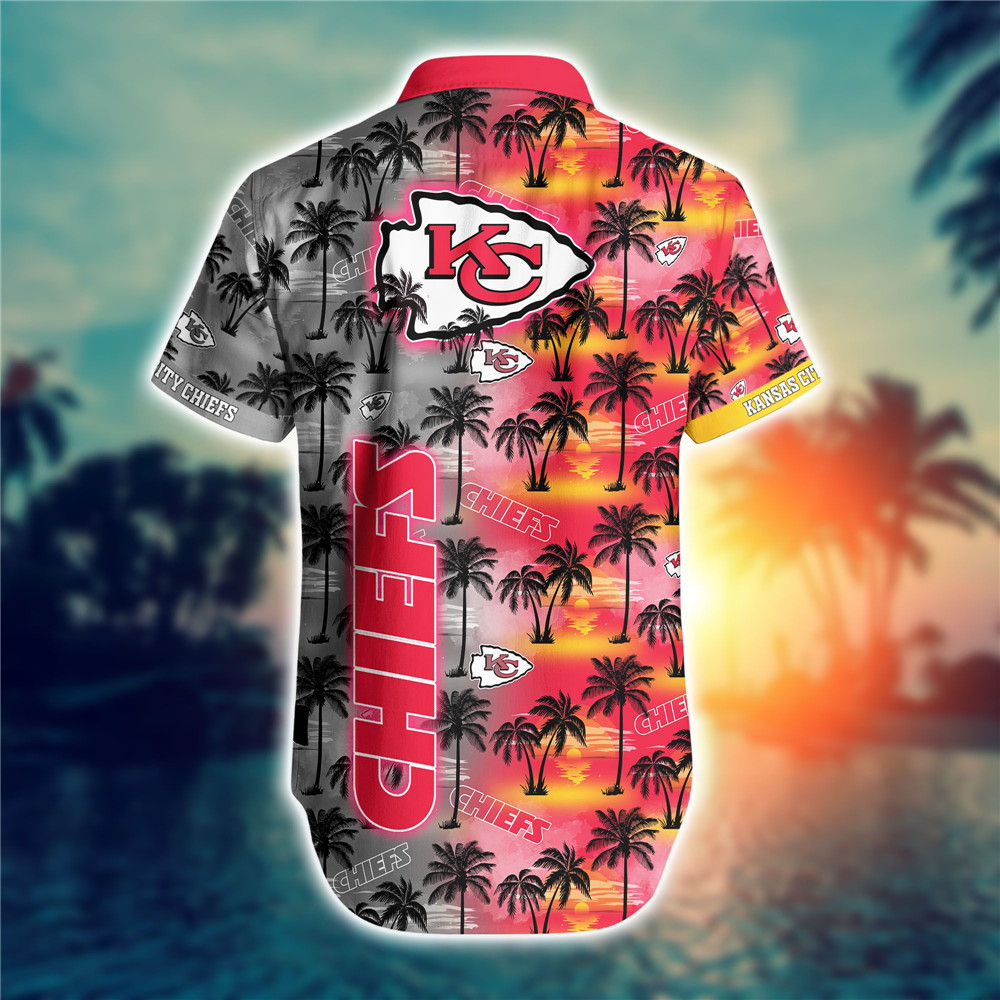 Kansas City Chiefs Hawaiian Shirts flower gift for summer 2022
